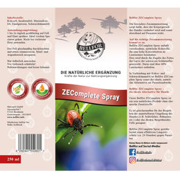 Bellfor ZEComplete Natürliches Spray gegen Zecken, Milben und Flöhe für Hunde 250ml - 250 ml – Bild 1 von 3