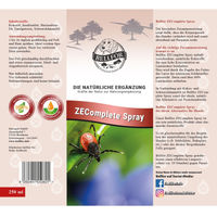 Produktbild von Bellfor ZEComplete Natürliches Spray gegen Zecken, Milben und Flöhe für Hunde 250ml - 250 ml