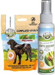 Bellfor ZEComplete Set für Hunde mit Insekten-Funktionssnack und Zeckenspray getreidefrei und sensitive - 300 g – Bild 1 von 3