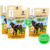 Produktbild von Bellfor ZEComplete Soft-Happen Set für Hunde mit Insekten kaltgepresst hypoallergen 3x150g - 3 x 150 g