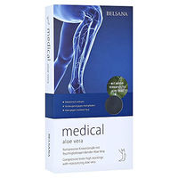 Produktbild von Belsana med aloe Socken Schwarz Größe L 42-44