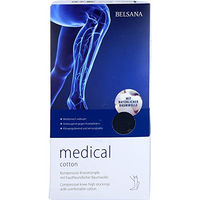 Produktbild von Belsana med cotton Socken für erwachsene Hunde Größe S 39-41 marine 2 Stück