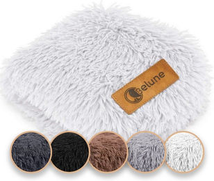 Belune Ersatzbezug für Hundebetten aus Polyester in Weiß oder Grau – Bild 1 von 5