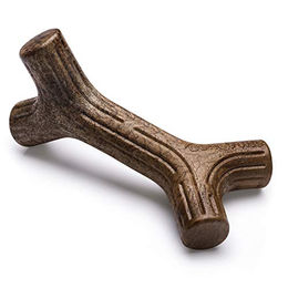 Benebone Kauspielzeug Fishbone für Hunde in Größe L Braun – Bild 1 von 7