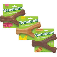Produktbild von Benebone Wishbone Kauspielzeug Erdnussgeschmack für Hunde Größe Large