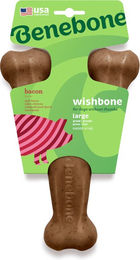 Benebone Wishbone Kauspielzeug für Hunde mit Speckgeschmack Größe L – Bild 1 von 7