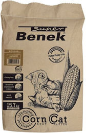 BENEK Super Corn Cat Golden Maisstreu unparfümiert 25 l - 25 l – Bild 1 von 2