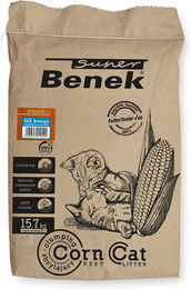 BENEK Super Corn Cat Katzenstreu Meeresbrise Maisstreu 25 l - 25 l – Bild 1 von 2