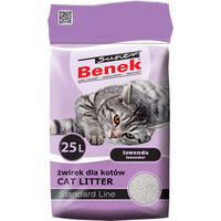 Produktbild von Benek Super Lavendel Klumpende Katzenstreu 25 l - 20 kg