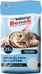 Benek Super Natural Klumpstreu unparfümiert 25 l - 20 kg – Bild 1 von 2