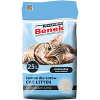 Produktbild von Benek Super Natural Klumpstreu unparfümiert 25 l - 20 kg