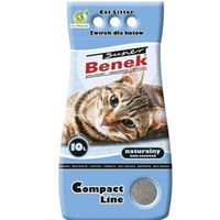 Produktbild von Benek Super Natural Unparfümiertes Klumpstreu für Katzen 10 l - 2 x 10 l