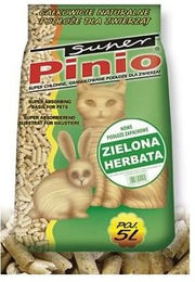 BENEK Super pinio Holzstreu für Katzen mit grünem Tee 5l - 5 l – Bild 1 von 2