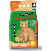 Produktbild von BENEK Super Pinio Holzstreu für Katzen Zitrus 10 l - 10 l
