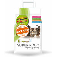 Produktbild von BENEK Super Pinio Holzstreu Zitrone für Katzen Kaninchen und Chinchillas 7 Liter - 7 l