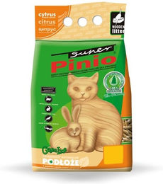 Produktbild von BENEK Super Pinio Katzenstreu Zitrus 5 l - 5 l