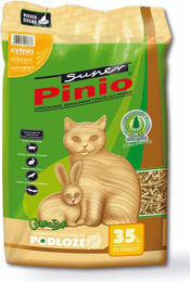 BENEK Super Pinio Katzenstreu Zitrus Klumpstreu 35 l - 35 l – Bild 1 von 2