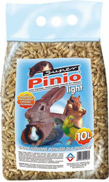 Produktbild von BENEK Super Pinio Light Nadelholzgranulat aus Naturholz für Nagetiere Vögel Reptilien und Katzen 10 L - 10 l