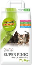 Benek Super Pinio Mais-Katzenstreu Tropical unparfümiert 7 l - 7 l – Bild 1 von 3