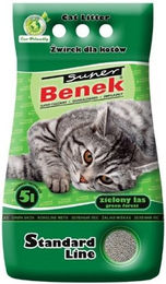 Produktbild von BENEK Super Standard Green Forest Bentonitstreu mit Tannenduft 10 L