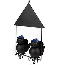 Benelando Meisenknödelhalter Futterstation aus Metall in Schwarz – Bild 1 von 2