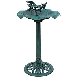 Benelando Vogeltränke und Rankhilfe als Vogelbad und Wasserspender – Bild 1 von 4