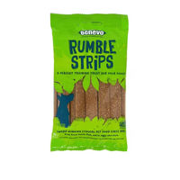 Produktbild von Benevo Rumble Strips Veganer Belohnungssnack für erwachsene Hunde ohne tierisches Protein und ohne Farb- oder Aromastoffe 180g