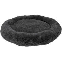 Produktbild von BENNO Hundebett BALU Donut Grau für erwachsene Hunde aus Polyester 70x70x16 cm