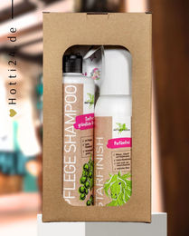 Produktbild von Bense & Eicke Geschenkset Nr. 3 mit StarFinish und Shampoo zur Fellpflege 2x 500ml