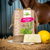 Produktbild von Bense & Eicke HaarFein Naturseife zur Mähnen- und Schweifpflege für Pferde, 100g - 100 g