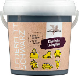 Bense & Eicke Lederfett Dubbin S Schwarz 1000 ml - 1000 ml – Bild 1 von 2