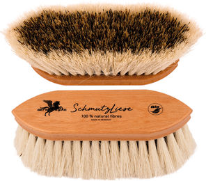 Bense & Eicke SchmutzLiese Wurzelbürste für Pferde aus Naturfasern 200 x 59 mm - 1 Stk. – Bild 1 von 7