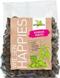 Bense & Eicke Wiesen happies Pferde Leckerli Wildbeere Kräuter getreidefrei 1 kg – Bild 1 von 3