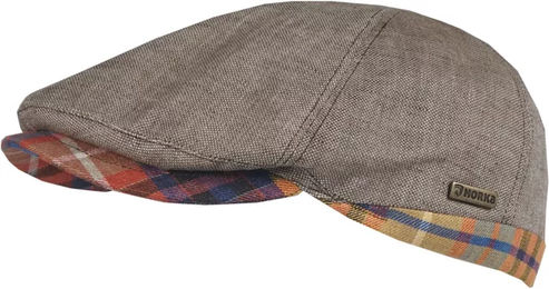 Produktbild von Beret HORKA Gatsby aus Baumwolle für Sommer Unisex Beige Bunt Größe 57