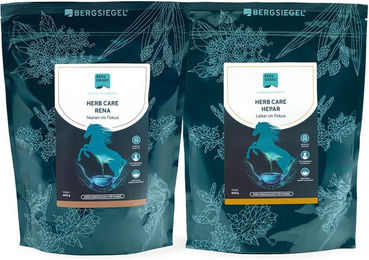 Bergsiegel Herb Care Hepar und Rena Kräuterbundle Ergänzungsfutter für Leber und Nieren – Bild 1 von 1