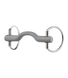 Beris Bits Olivenkopfgebiss mit Zungenbogenstange Soft 130mm 18mm – Bild 1 von 1