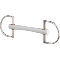 Produktbild von beris D-Ring dünne Comfortstange HARD Gebiss 130 mm Weiß