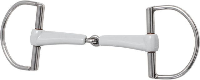 Beris D-Ring Gebiss Einfach Gebrochen Medium 18 mm Trense 145 mm – Bild 1 von 1