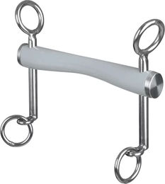 Produktbild von Beris Dressurreithalfter mit Komfortbügel in Grau und Silber