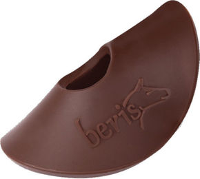 Beris Gel-Gebissscheiben für Pferde extra soft braun 70mm – Bild 1 von 4