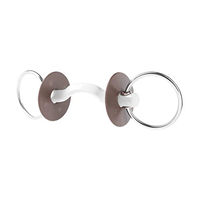 Produktbild von Beris Konnex Wassertrense für Pferde mit Zungenbogen und 7,5cm Ring in Silber