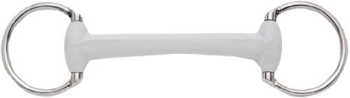 Beris Olivenkopfgebiss Hart aus Edelstahl Grau 130mm – Bild 1 von 2