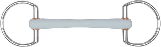 Produktbild von Beris Olivenkopftrense aus Kunststoff in Grau und Silber
