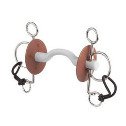 Beris Pelham Gebiss für Pferde mit Zungenbogenstange und kurzen Anzügen 130 mm hart – Bild 1 von 4