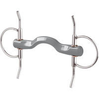 Produktbild von Beris Schenkeltrense Konnex Zungenbogen Soft Stangengebiss 140 mm Grau Edelstahl