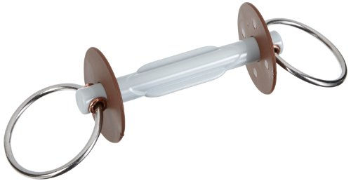 Beris Schmetterlingsstange Gebiss Soft Grau S aus Kunststoff – Bild 1 von 2