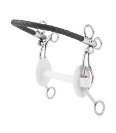 Produktbild von Beris Tandem US PRIME Gebiss für Pferde Weiß 14 cm