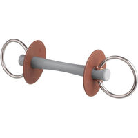 Produktbild von Beris Wassertrense Comfortstange Dünn Soft mit 15 mm Stange und 6 cm Ring in Grau