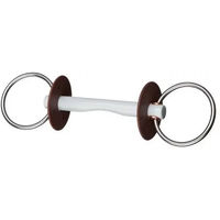 Produktbild von Beris Wassertrense Konnex mit dünnem Zungenbogen und Ring für Ponys in Silber