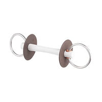 Produktbild von Beris Wassertrense mit Comfortstange und 7,5 cm Ringen aus Kunststoff in Grau oder Weiß
